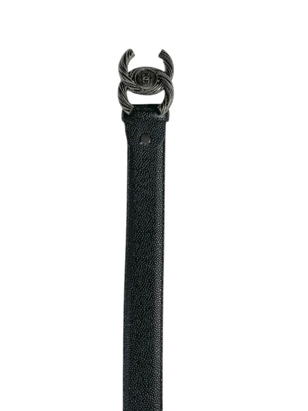 🖤 Women’s Black Belt with Antique Silver Buckle 🖤